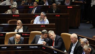 Izraelio Knesetas / RONALDO SCHEMIDT / AFP