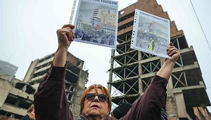 Protestas / ANDREJ ISAKOVIC / AFP