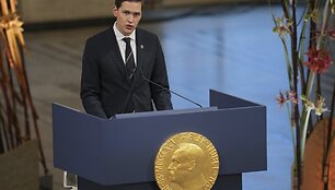 Nobelio premijos ceremonija /  / AP