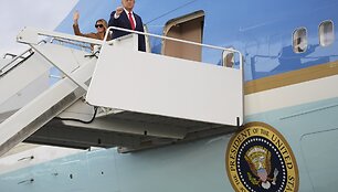 Donaldas Trumpas ir Melania Trump /  / AP