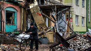 Karas Ukrainoje / DIMITAR DILKOFF / AFP