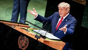 Donaldas Trumpas / Kay Nietfeld / dpa/picture-alliance