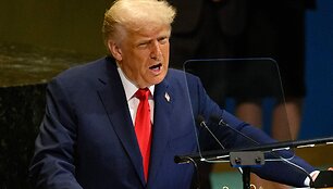 Donaldas Trumpas / ALEXI J. ROSENFELD / Getty Images via AFP