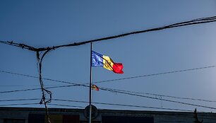 Moldovos vėliava / PAUL DZA/SIPA / PAUL DZA/SIPA