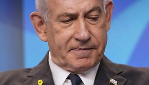 Benjaminas Netanyahu /  / AP