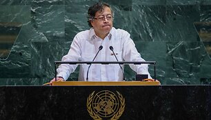 Gustavo Petro / LEONARDO MUNOZ / AFP