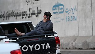 Pokalbis telefonu Kabule / WAKIL KOHSAR / AFP