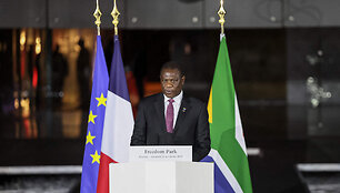Cyrylas Ramaphosa / LUDOVIC MARIN / AFP