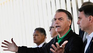 Jairas Bolsonaro / MATEUS BONOMI / AFP