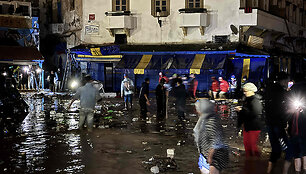 Potvynio padariniai Maroke / - / AFP