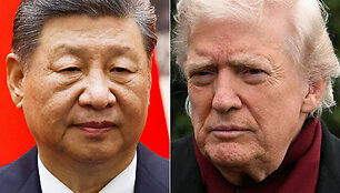 Xi Jinpingas / MAXIM SHEMETOV ALEX WROBLEWSKI / AFP