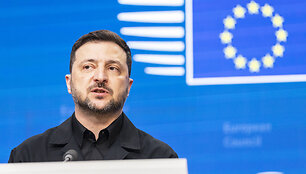 Volodymyras Zelenskis / Nicolas Landemard / ZUMAPRESS.com