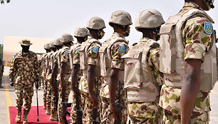 Nigerijos kariai / AUDU MARTE / AFP