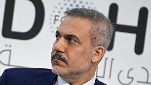 H. Fidanas / MAHMUD HAMS / AFP