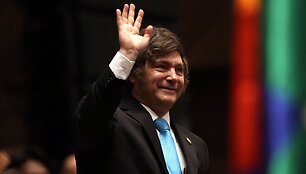 Javieras Milei / LUIS GANDARILLAS / AFP