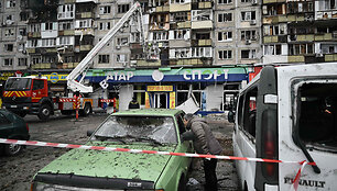 Karas Ukrainoje / GENYA SAVILOV / AFP