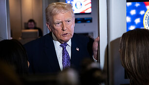 Donaldas Trumpas / PETE MAROVICH / Getty Images via AFP