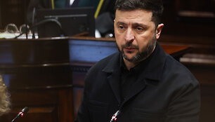 Volodymyras Zelenskis / TONY MAXWELL / AFP