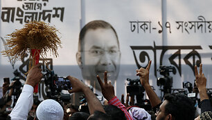 Rinkiminė demonstracija Banglade&scaron;e / Mohammad Ponir Hossain / REUTERS