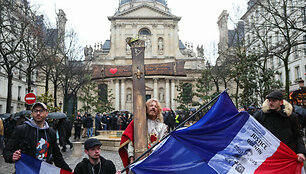 Demonstracija Paryžiuje / ALAIN JOCARD / AFP