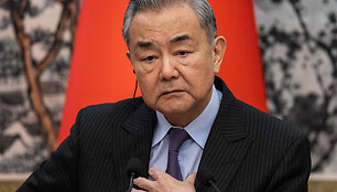 Wang Yi / JESSICA LEE / AFP
