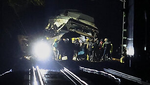 Avarija Barselonoje / JOSEP LAGO / AFP