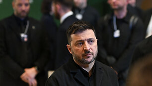 Volodymyras Zelenskis / FABRICE COFFRINI / AFP