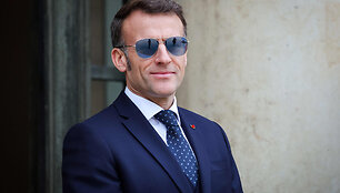 Emmanuelis Macronas / LUDOVIC MARIN / AFP