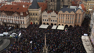 Protestas Čekijoje / Eva Korinkova / REUTERS