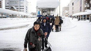 Pusnys Japonijoje / PHILIP FONG / AFP