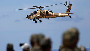 Karinis sraigtasparnis / ABDEL MAJID BZIOUAT / AFP