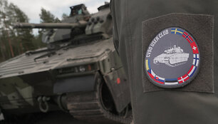 &Scaron;vedi&scaron;ka pėstininkų kovos ma&scaron;ina CV90 / Tom Little / REUTERS