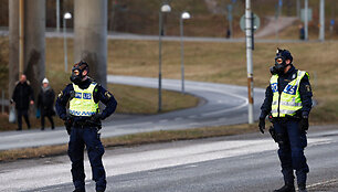 &Scaron;vedijos policija / FREDRIK PERSSON / AFP