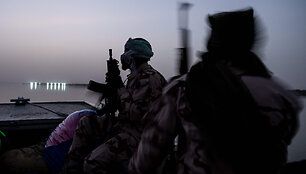 Nigerijos kariai / JORIS BOLOMEY / AFP