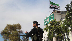 Sirijos policijos pareigūnas / Firas Makdesi / REUTERS