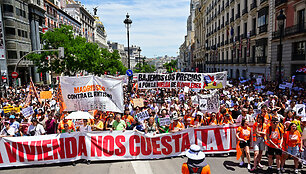 Protestas Madride / Richard Zubelzu / ZUMAPRESS.com