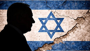 Benjamino Netanyahu siluetas / Michele Ursi / Alamy