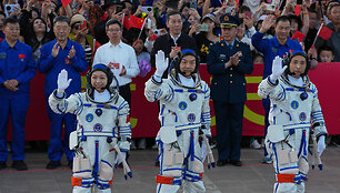 Kinijos astronautai /  / AP