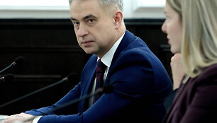 Lenkijos vicepremjeras ir skaitmeninių reikalų ministras Krzysztofas Gawkowskis  / IMAGO/FOT. TEDI/NEWSPIX.PL / IMAGO/newspix