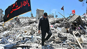 Izraelio smūgių Libane padariniai / FADEL ITANI / AFP