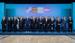 NATO vir&scaron;ūnių susitikimas Ankaroje / Jonathan Ernst / Reuters nuotr.