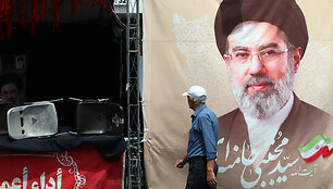 Mojtaba Chamenei paveikslas / - / AFP