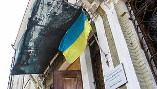 Ukrainos vėliava / Mykola Miakshykov / ZUMAPRESS.com