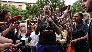 Protestas Armėnijoje /  / AP