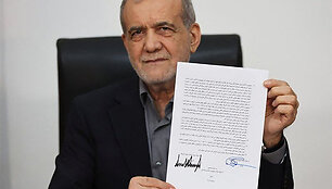 Masoudas Pezezhkianas / HANDOUT / AFP