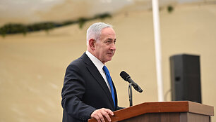 Benjaminas Netanyahu / IMAGO/Paulina Patimer / IMAGO/JNA Press