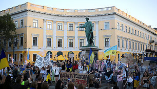 Protestas Odesoje / Viacheslav Onyshchenko / ZUMAPRESS.com