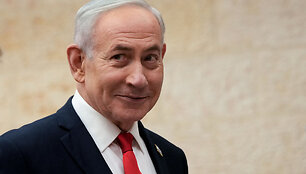 Benjaminas Netanyahu / OHAD ZWIGENBERG / AFP