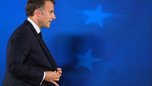 Emmanuelis Macronas / LUDOVIC MARIN / AFP