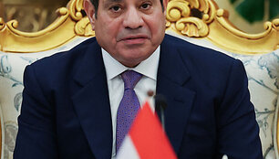 Abdelis Fattahas al Sisi / HASNOOR HUSSAIN / AFP